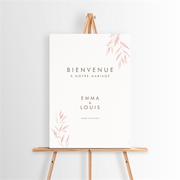 Panneau bienvenue notre lien