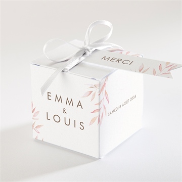 Boîte de dragées mariage notre lien