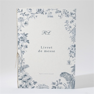 Livret de messe mariage tropiques