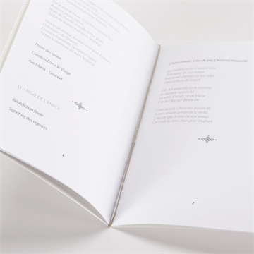 Livret de messe mariage tropiques - Mise en situation