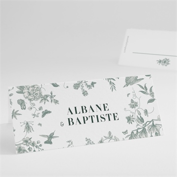 Marque-place mariage sculpture