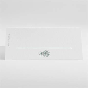 Marque-place mariage sculpture - Dos du marque-place