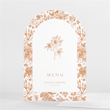 Menu mariage passionnément