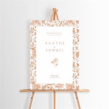 Panneau bienvenue passionnément