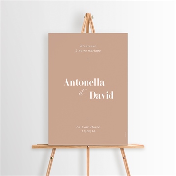 Panneau bienvenue engagés