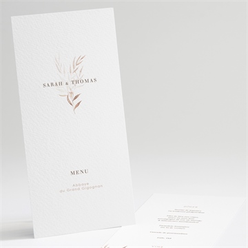 Menu anniversaire de mariage l'arche