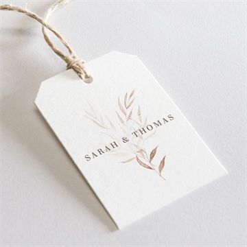 Etiquette mariage l'arche