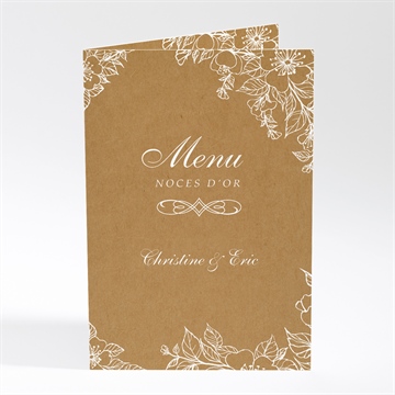 Menu anniversaire de mariage partageons