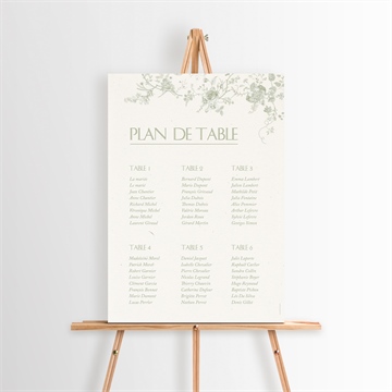 Plan de table mariage arbre de vie