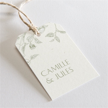 Etiquette mariage arbre de vie