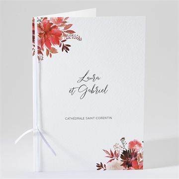Livret de messe mariage bordeaux