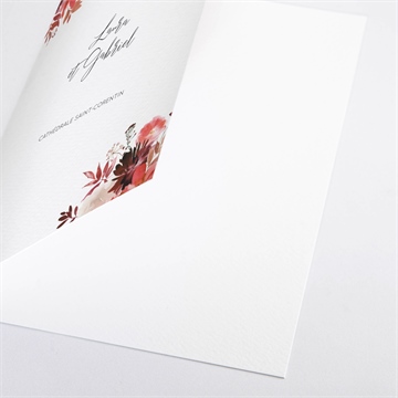 Livret de messe mariage bordeaux - Détail du livret