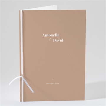 Livret de messe mariage engagés