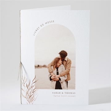 Livret de messe mariage l'arche