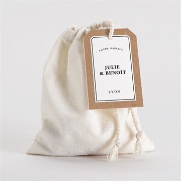 Pochon mariage  apothicaire sticker