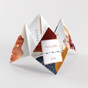 Carte de voeux eclatante