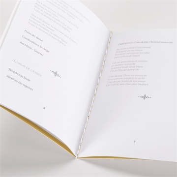 Livret de messe mariage gatsby - Mise en situation