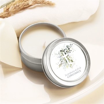 Bougie profession de foi affirmation argent