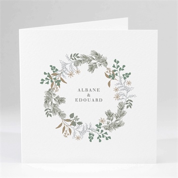 Faire-part mariage c'est noël !