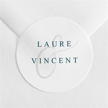 Sticker mariage hivernal