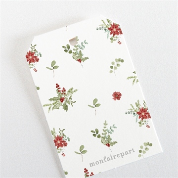 Etiquette mariage douce subtilité - Dos de l'étiquette