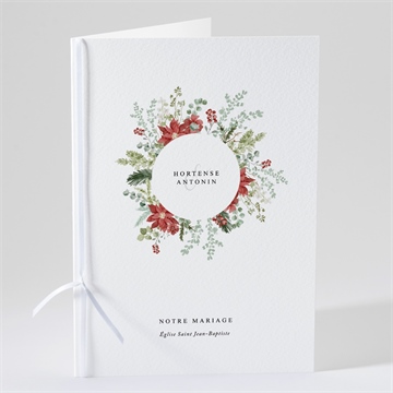 Livret de messe mariage douce subtilité