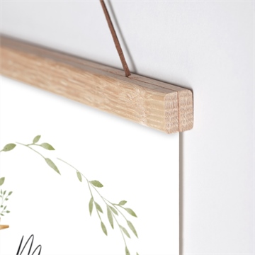 Affiche naissance petits lapins - Détail de l'affiche