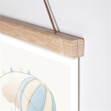 Affiche naissance montgolfière - Détail de l'affiche