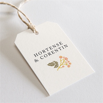 Etiquette mariage hippie chic