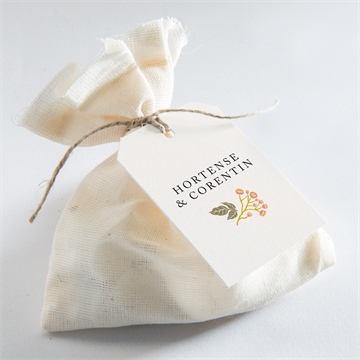 Etiquette mariage hippie chic - Mise en situation