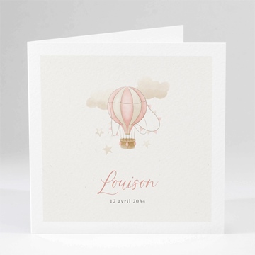 Carte pliée - carré