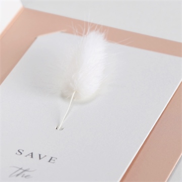 Faire-part mariage bel éclat - Vue zoomée