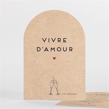 Carte recto-verso - portrait