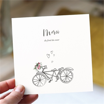 Remerciement mariage jolie devinette