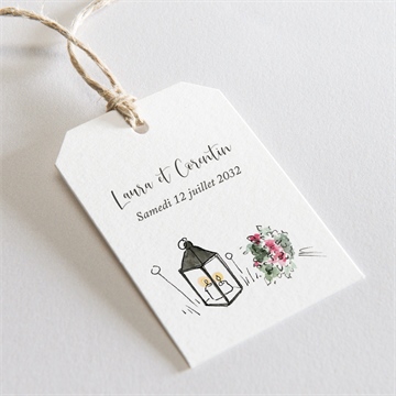 Etiquette mariage jolie devinette