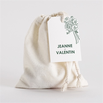 Pochon mariage  pas le choix plié