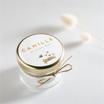 Sticker naissance savane - Mise en situation