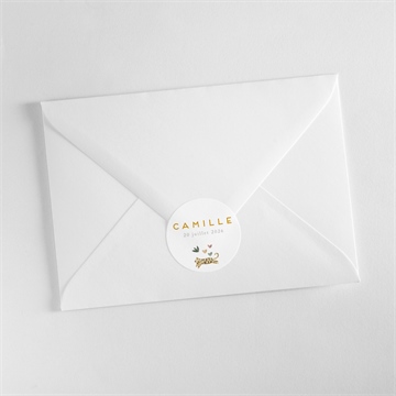 Sticker naissance savane - Mise en situation