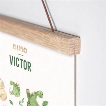 Affiche naissance dinosaure - Détail de l'affiche