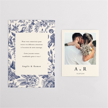 Remerciement mariage exotique - Vue d'ensemble