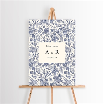 Panneau bienvenue exotique