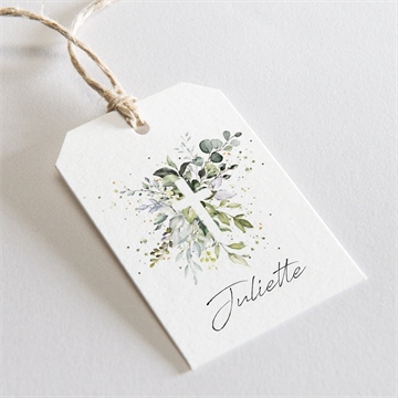 Marque-place communion espérance étiquette