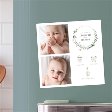 Carte magnet - carré