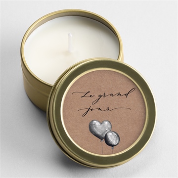 Bougie mariage vélo vintage