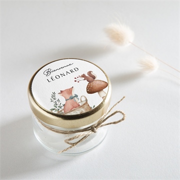 Sticker naissance champignons - Mise en situation