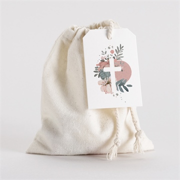 Pochon baptême glorieuse dorure