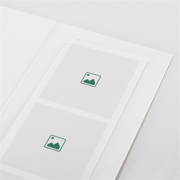 Remerciement décès annonce décès photomaton - Détail de l'intérieur