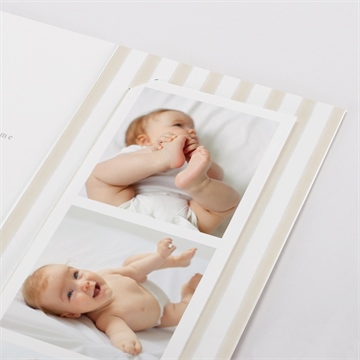 Faire-part de baptême ours marin - Détail du faire-part