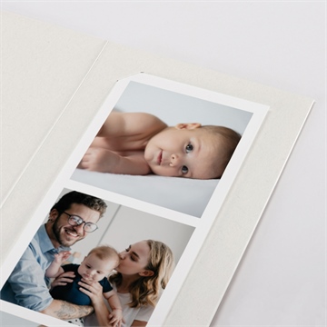 Faire-part de baptême animaux marins - Détail du faire-part