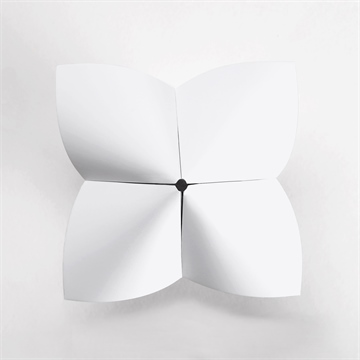 Invitation anniversaire a vous d'imaginer origami ! - Vue du dessus